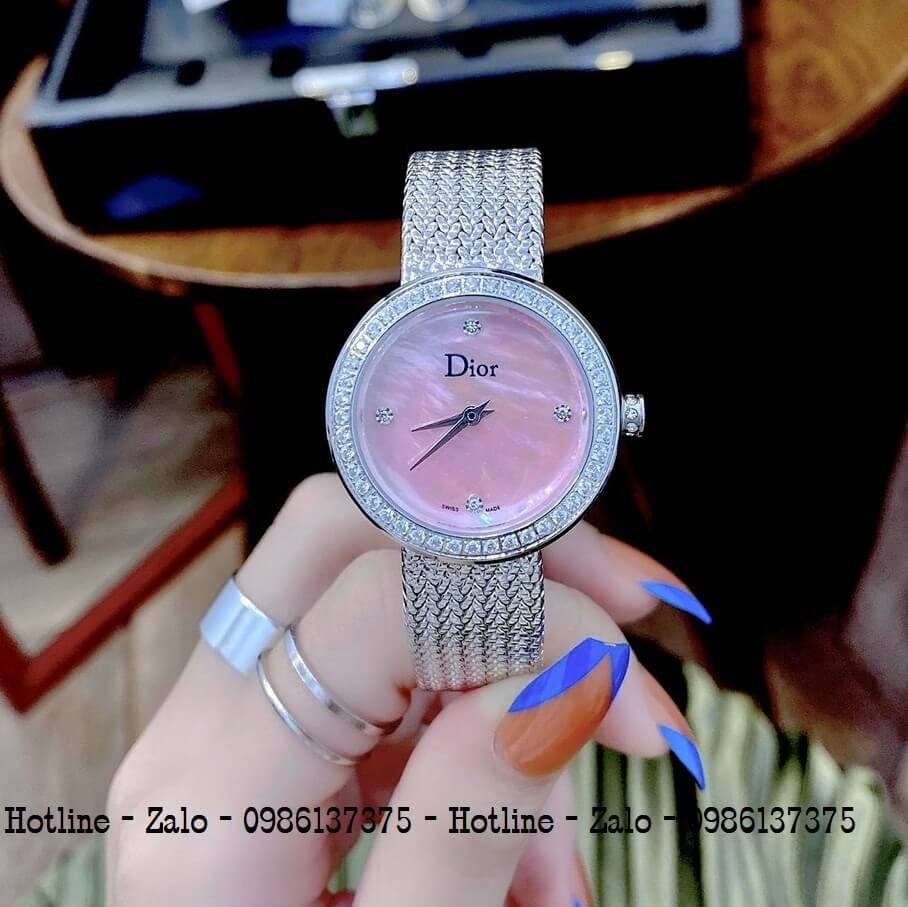 Đồng Hồ Nữ Dior Sang trọng hào nhoáng và ngọt ngào của Pháp #14 Đồng Hồ Nữ Dior Sang trọng hào nhoáng và ngọt ngào của Pháp